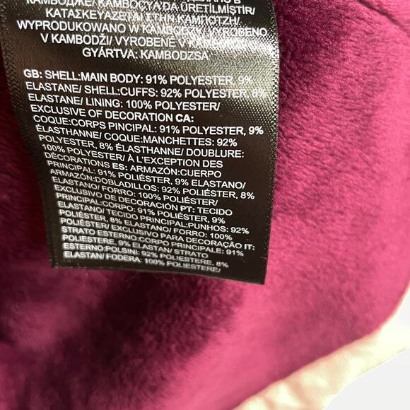 The North Face Women's Shelbe Raschel Hoodie Pink Moss/Boysenberry XS - Picture 10 of 12